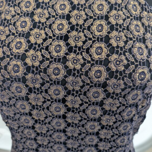 Juicy Gold Gilded Floral Dress - Picture 2 of 5